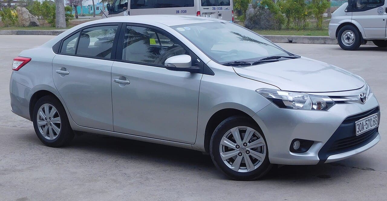 Toyota Yaris Ativ 2023 for rent on Koh Samui