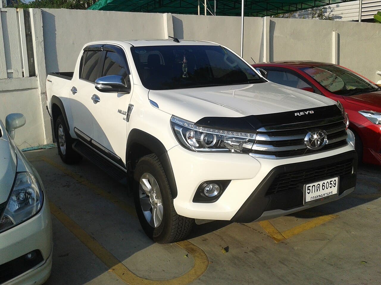 Toyota Hilux Revo 2022 for rent on Koh Samui